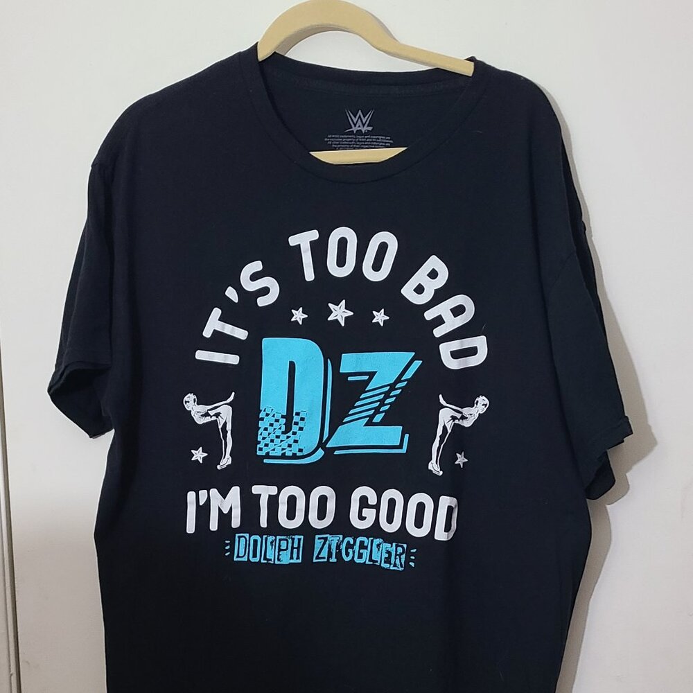 Dolph Ziggler It's Too Bad I'm Too Good WWE Tshirt XL